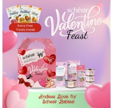 Schesir Baby Valentine Feast'25 Gift Pack For Kitten